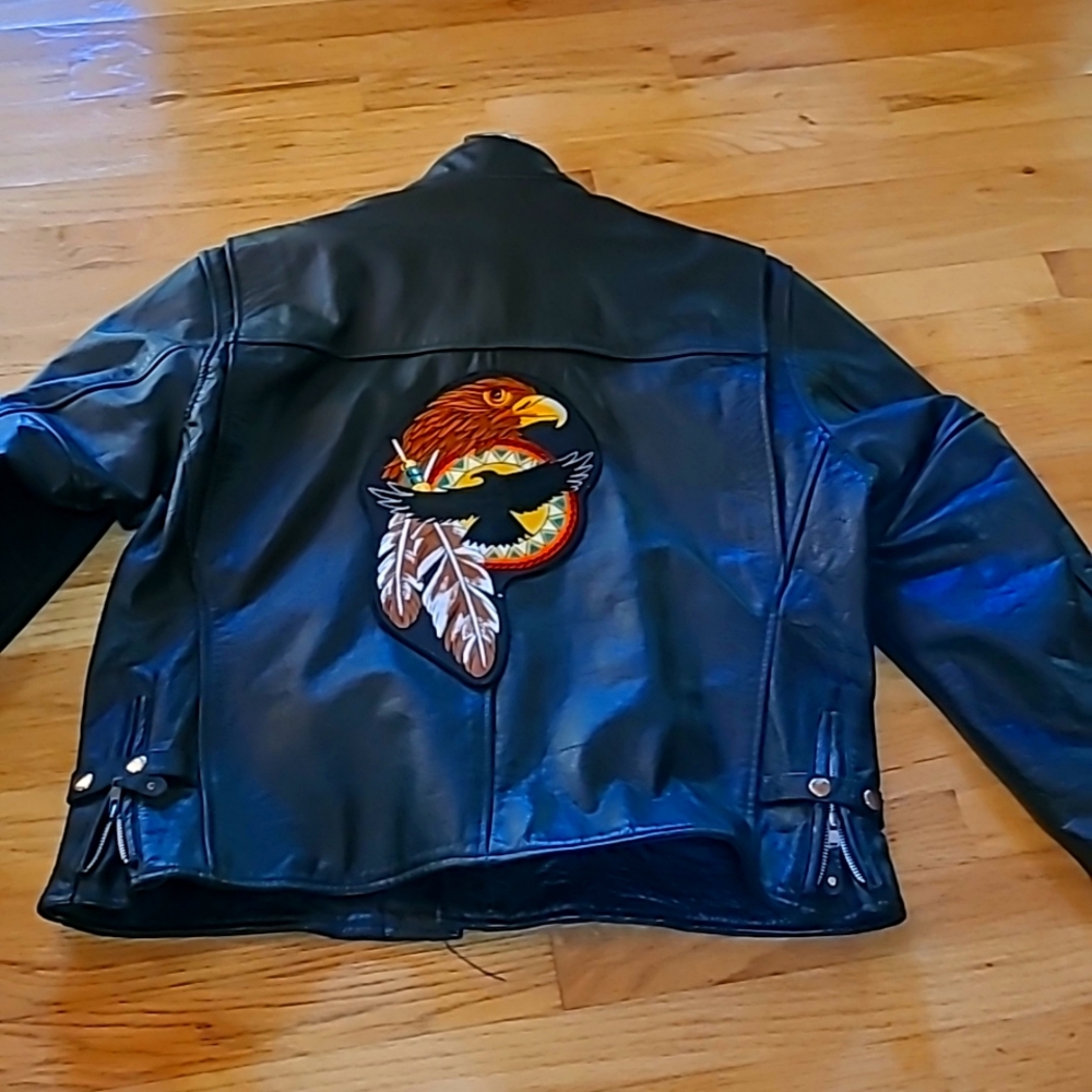 MORTORCYCLE LEATHER JACKET
